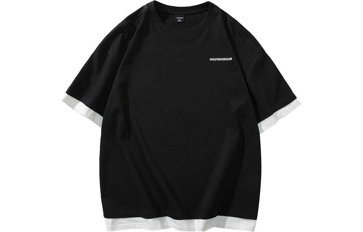 GOLFCROSS GOLFCORSS Logo Print T-Shirt