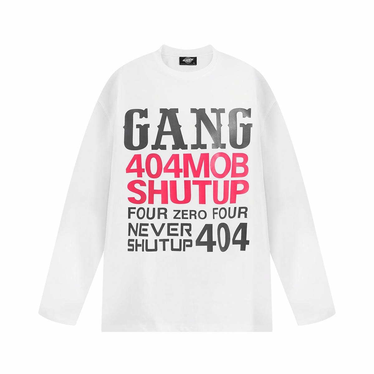 404MOB GANG SloganT