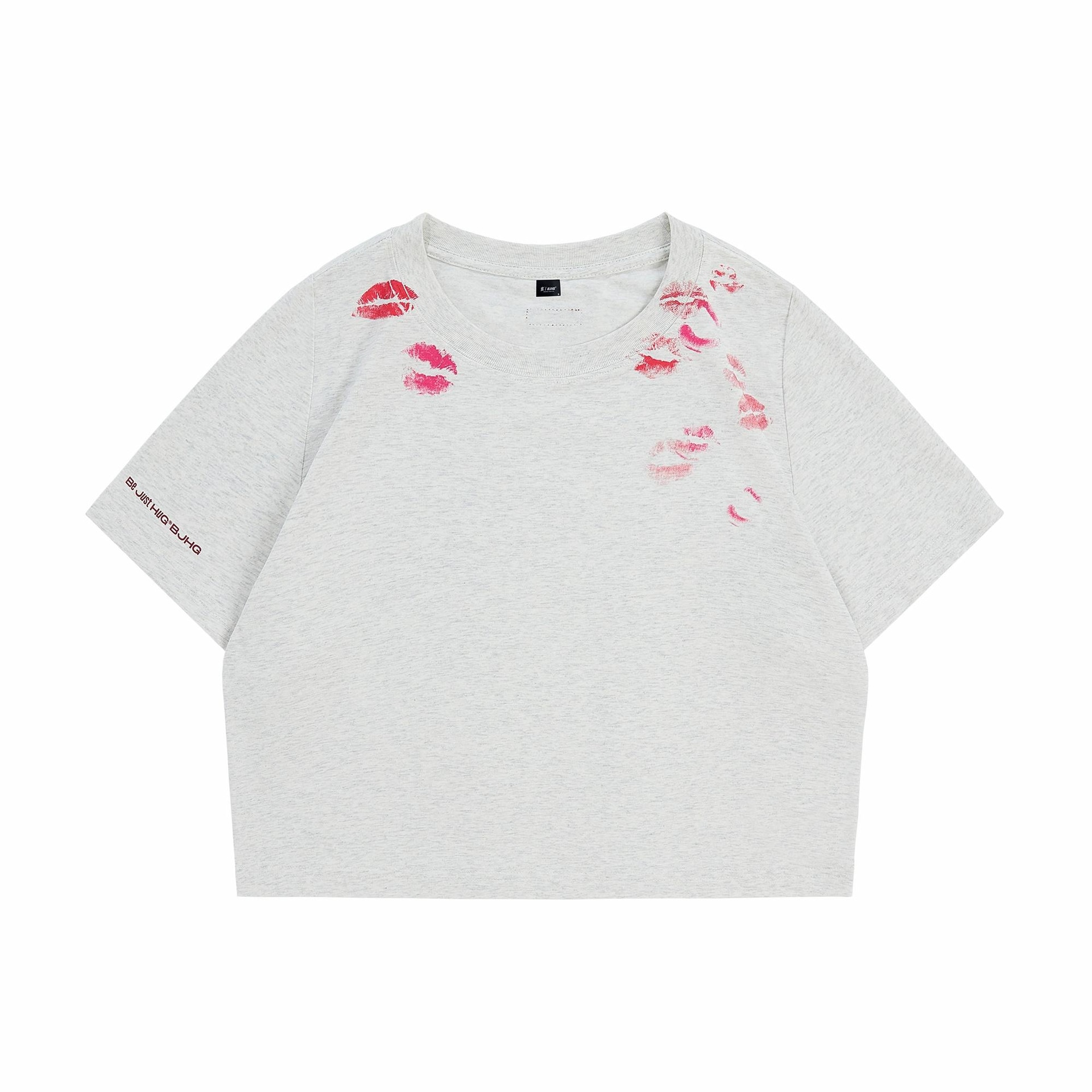 BJHG Romantic Kiss Print T-Shirt