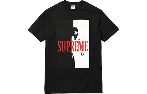Supreme x Scarface Split Tee Black