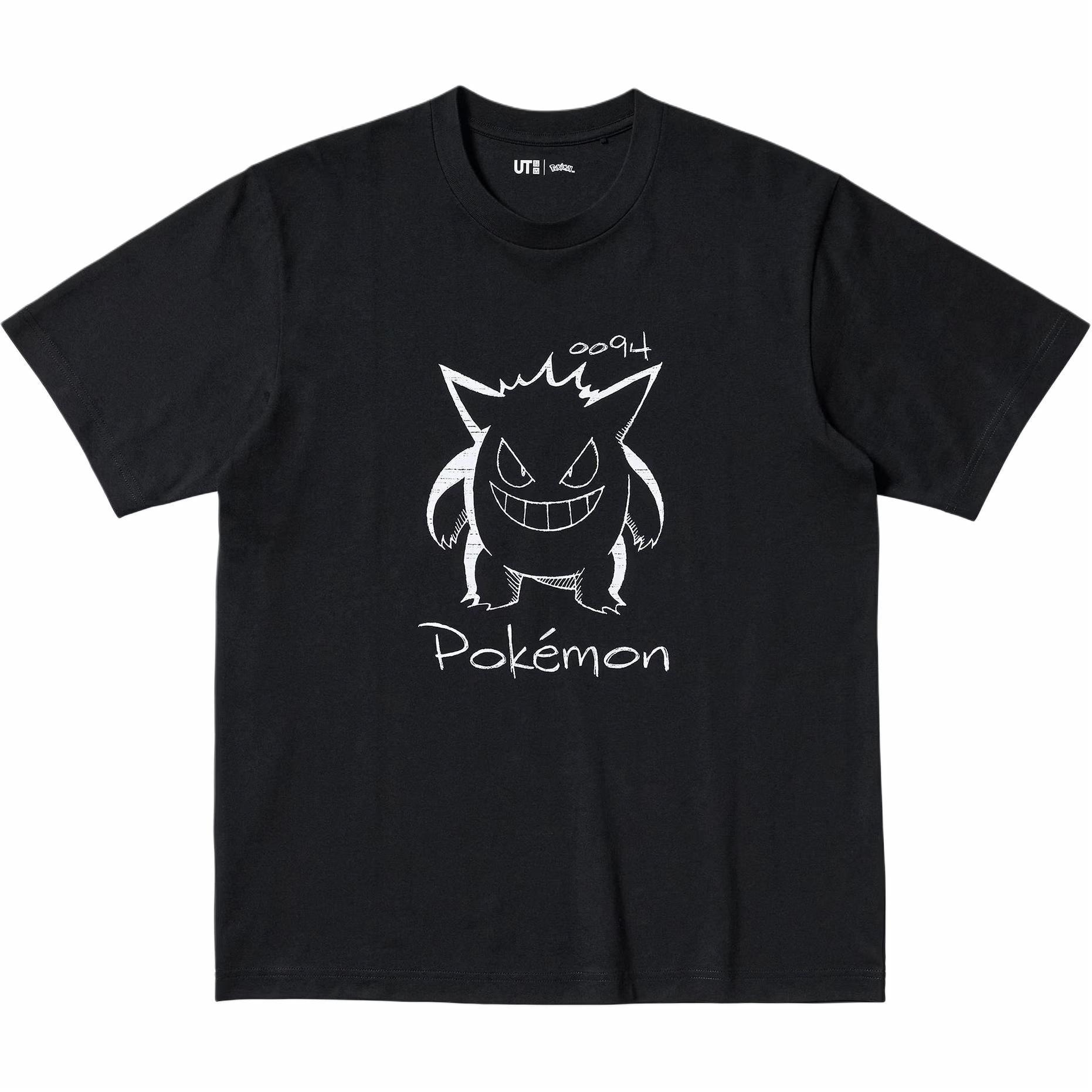 UNIQLO/优衣库 UNIQLO x Pokemon SS24 Black Tee