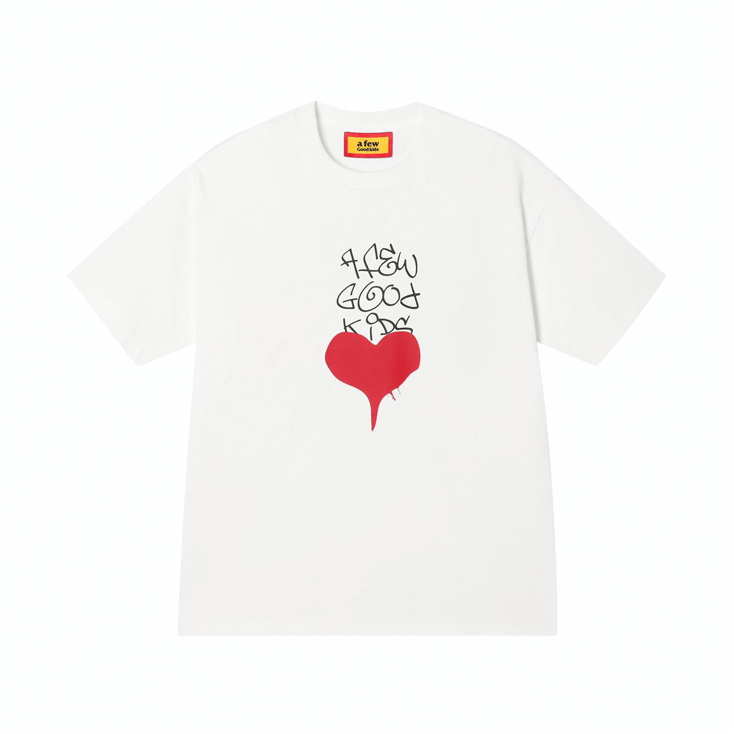 AFGK 24SS Valentine's Day Heart Graffiti Tee
