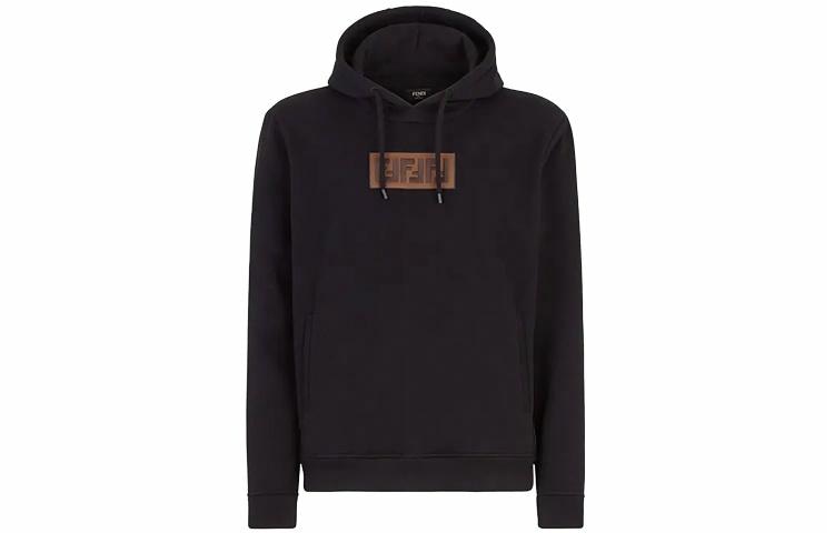 FENDI/芬迪 Fendi Logo Embroidered Hoodie