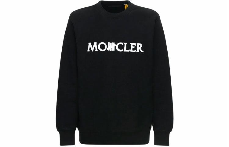 MONCLER GENIUS Moncler x UNDEFEATED Genius Logo Pullover Hoodie Black