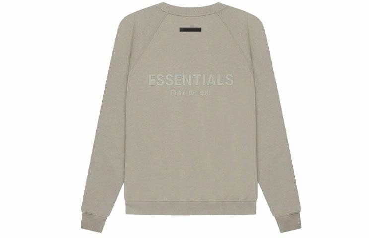 Fear of God Essentials SS21 Pull-Over Crewneck Moss Logo