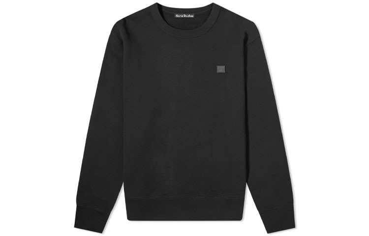 Acne Studios Face Black Sweatshirt