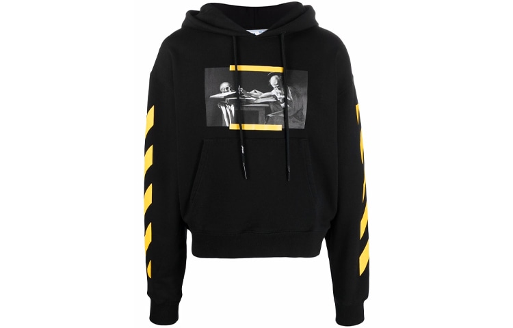 OFF-WHITE FW21 Hoodie Black