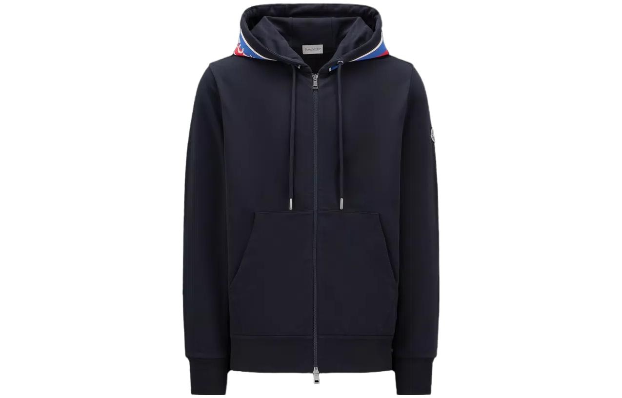 Moncler Hoodie Pullover Navy