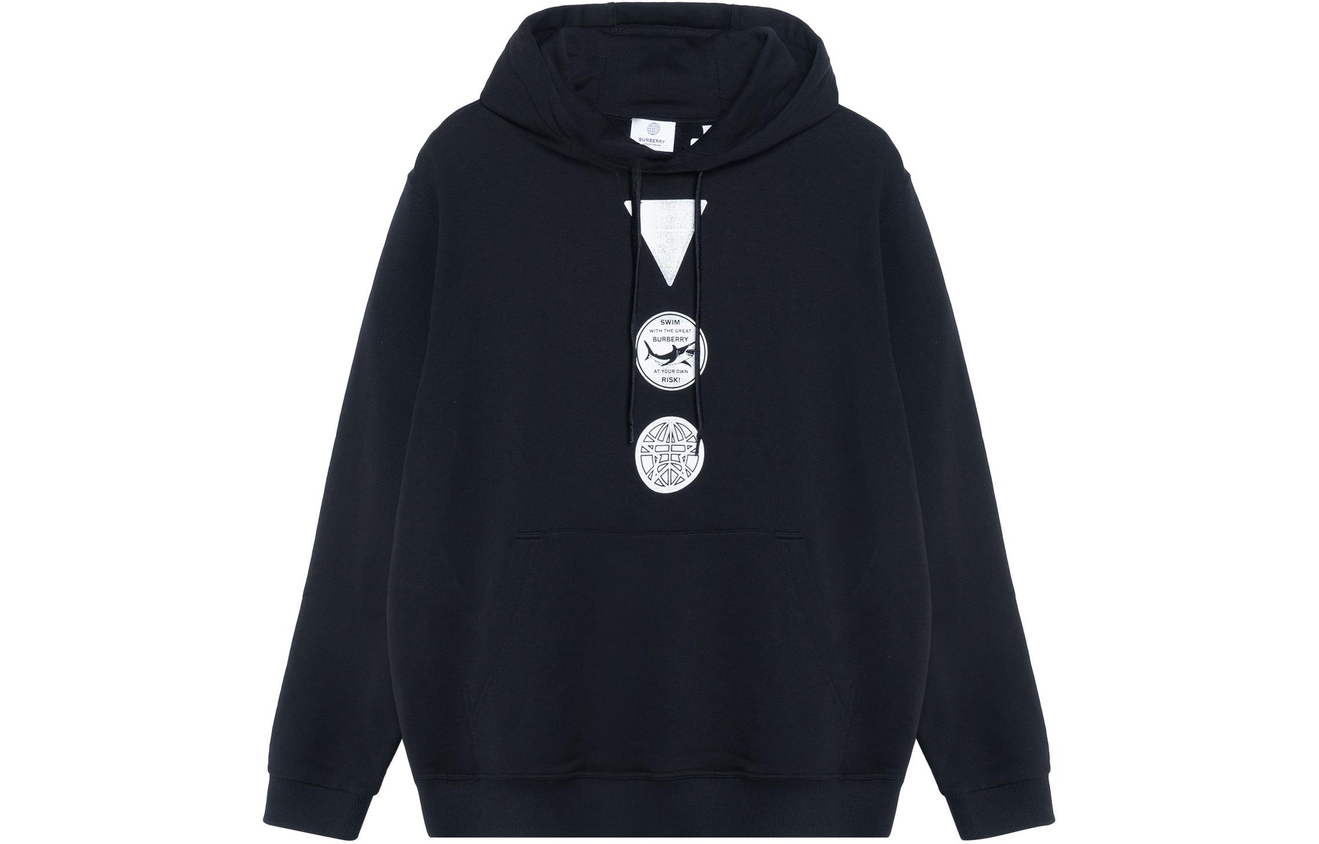 Burberry Logo Print Sweatshirt Black
