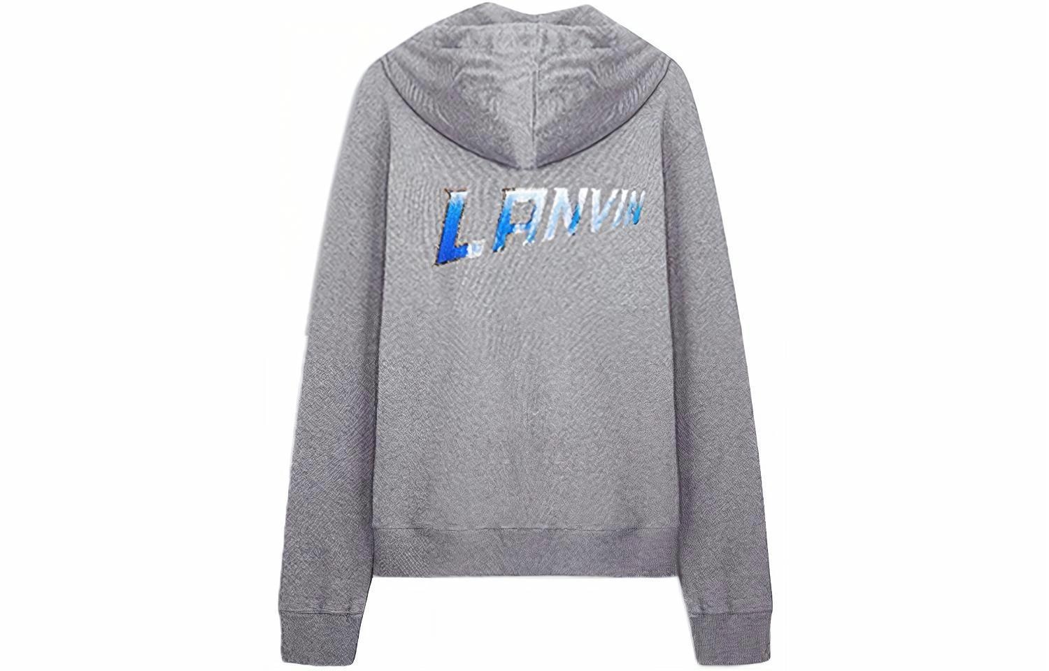 Lanvin/浪凡 Lanvin Logo Zip Sweatshirt