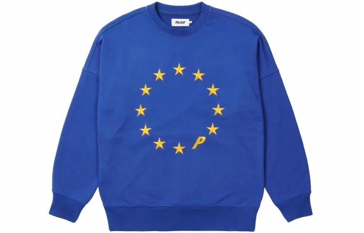 PALACE Eu-don Crew Blue FW21