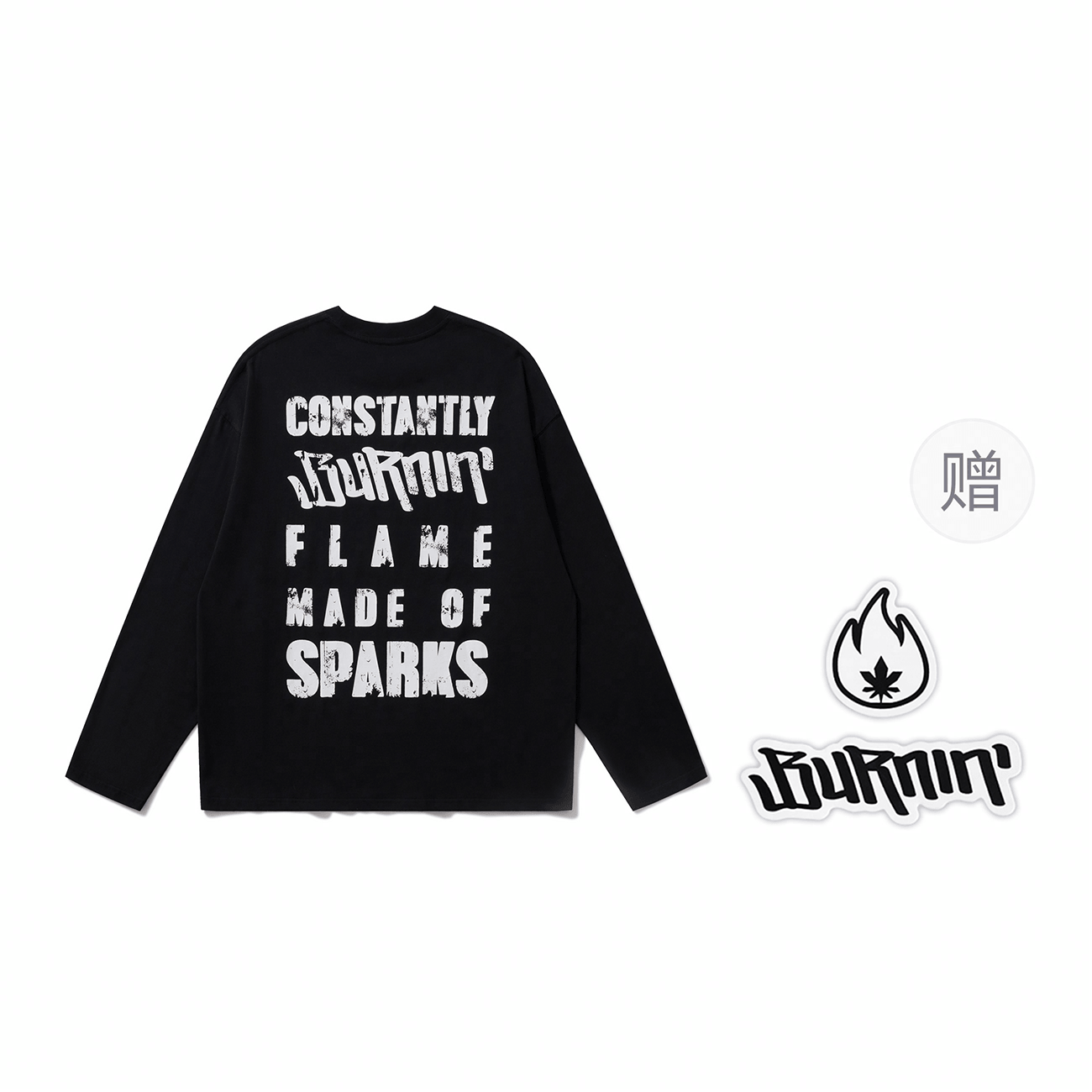 BURNIN 97'series LogoSloganT