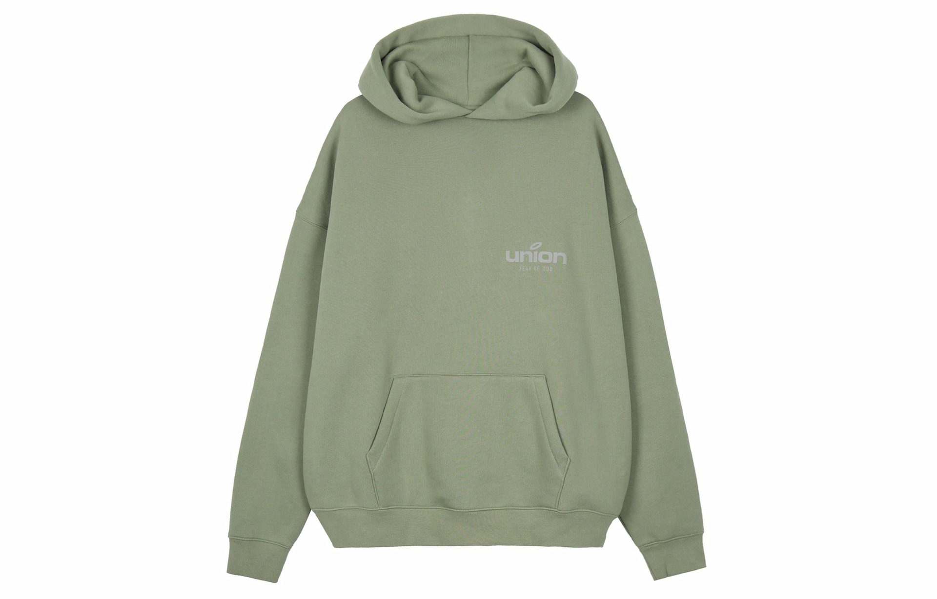 Fear of God Essentials x Union LA Vintage Hoodie Green