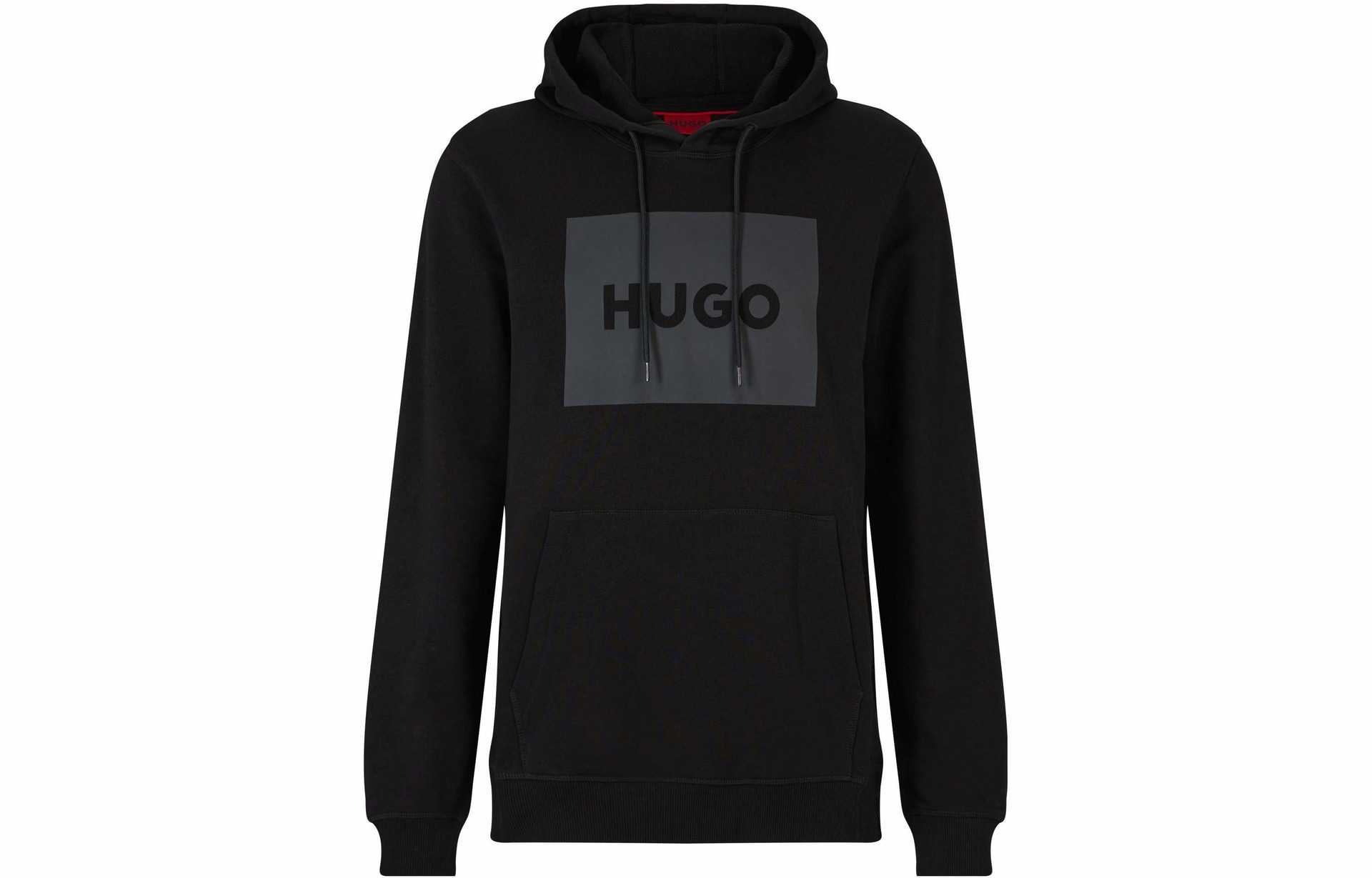 HUGO BOSS Logo Hoodie Black
