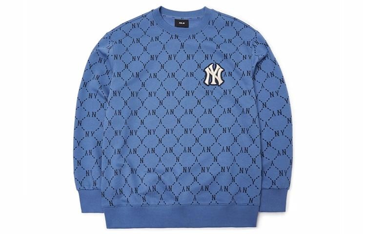 MLB Yankees Logo Crewneck Blue