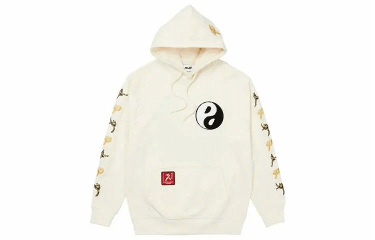 PALACE High Kickhood Oof White FW21