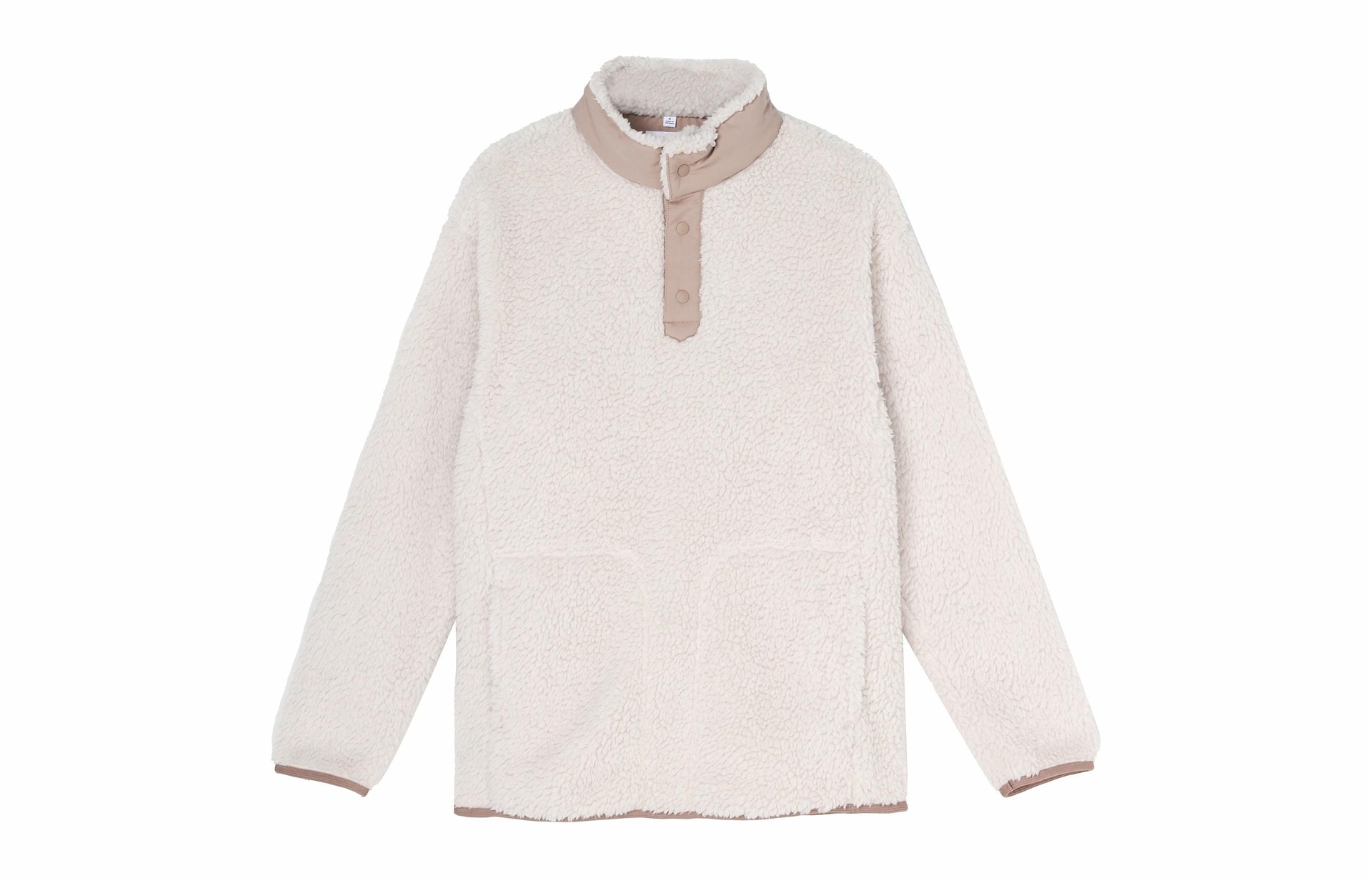 UNIQLO/优衣库 UNIQLO x White Mountaineering Fleece Pullover Beige