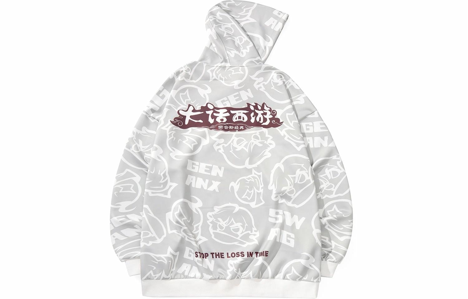 GENANX Lightning x Westward Journey Hoodie Gray