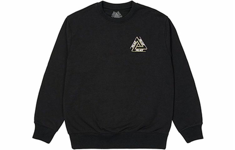 PALACE BASICALLY A TRI-FERG CREW BLACK Logo