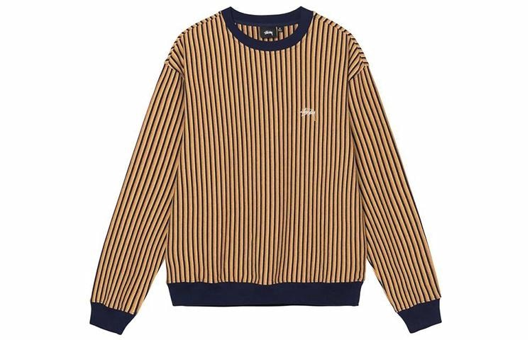Stussy Logo Crewneck Yellow