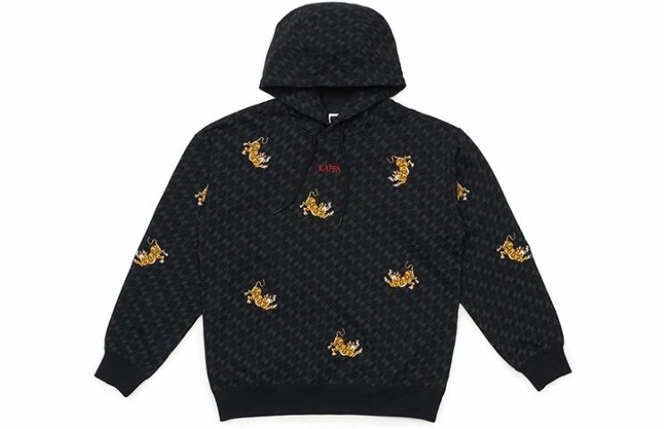Kappa/卡帕 Kappa Tiger Series Embroidered Hoodie