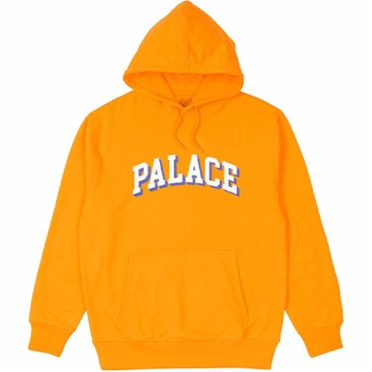 PALACE Puff Drop Shadow Hood Orange