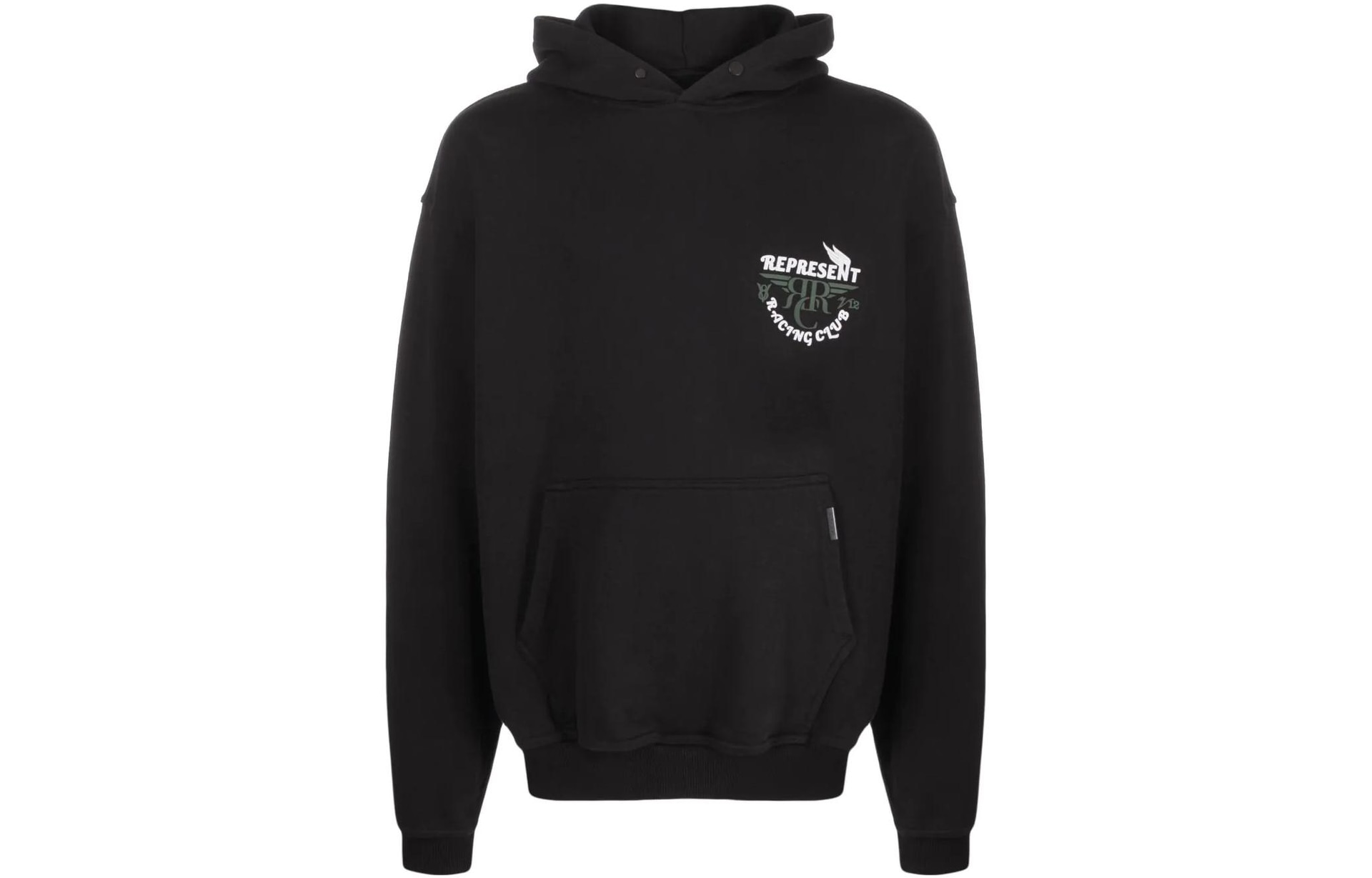 REPRESENT Logo Hoodie Black