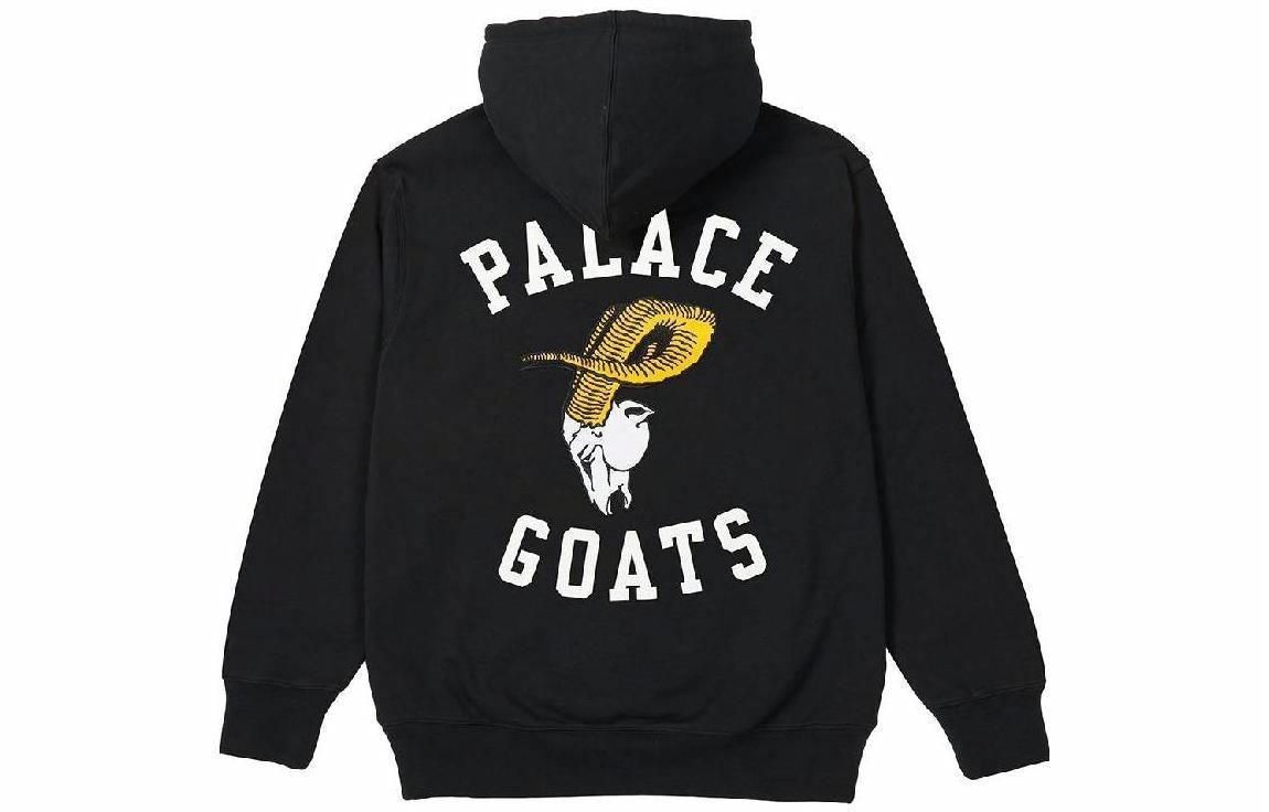 Palace Goats Hood Black