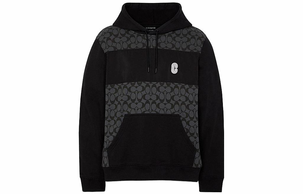 COACH/蔻驰 COACH SS22 Logo Sweatshirt Black