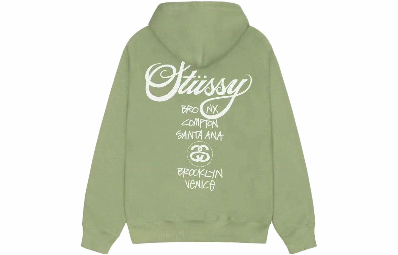 Stussy World Tour Zip Hoodie