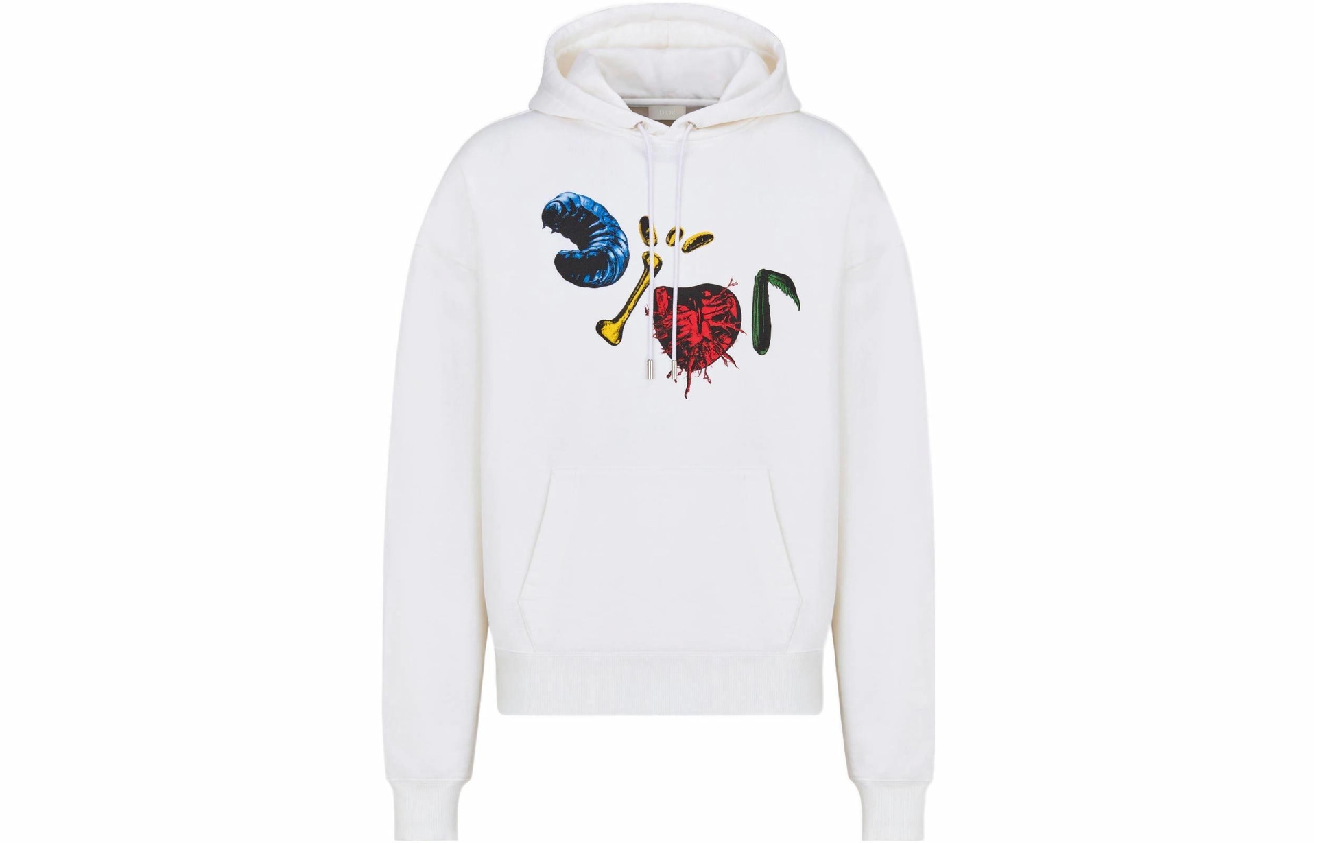 Dior x Travis Scott Hoodie White