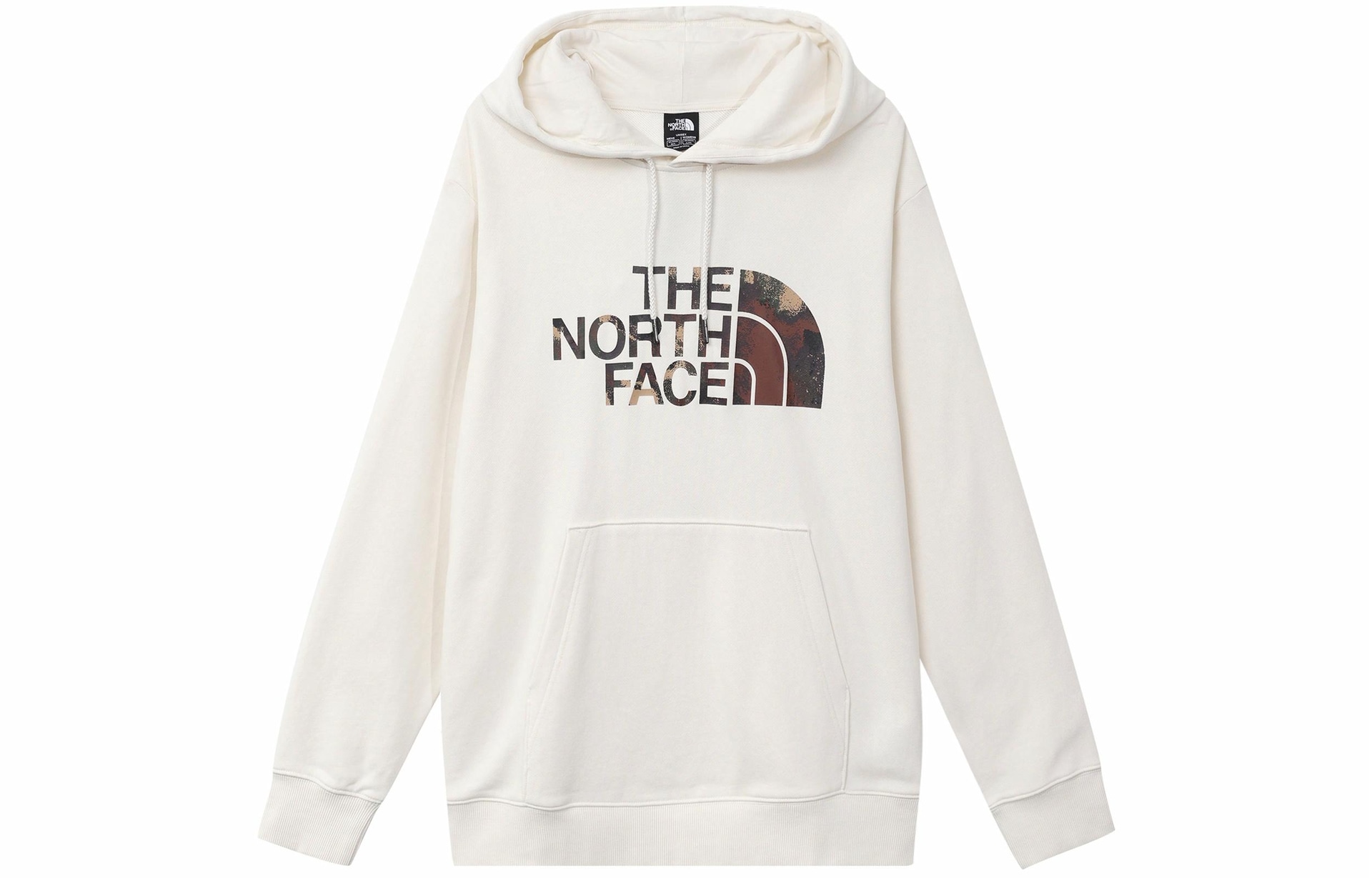 北面/THE NORTH FACE The North Face Logo Hoodie Off-White