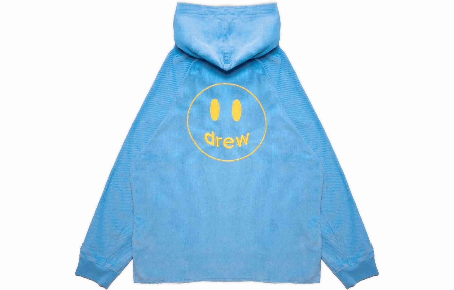 Drew House Corduroy Hoodie Pacific Blue SS22
