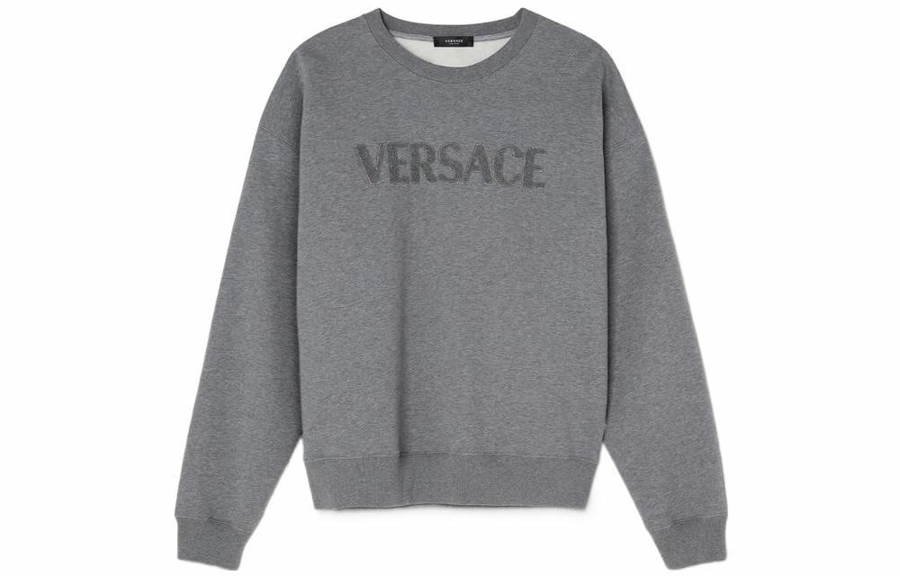 VERSACE/范思哲 Versace Logo Crewneck Sweatshirt
