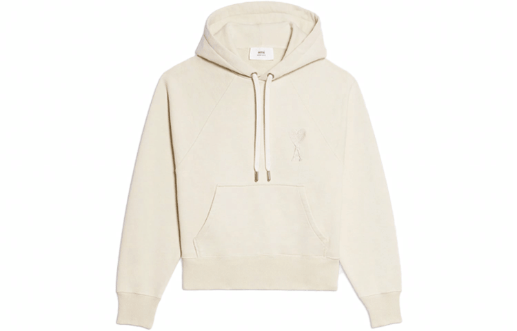 AMIPARIS Ami De Coeur Hoodie Off-White