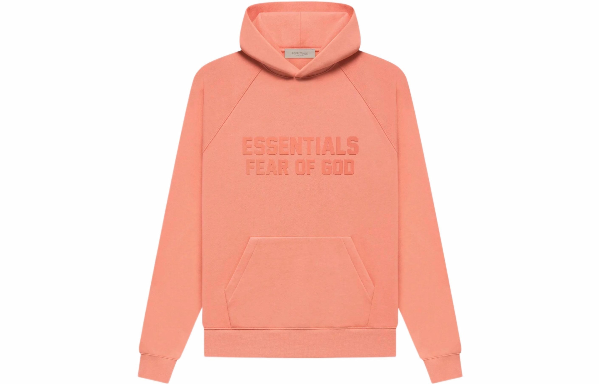 Fear of God Essentials Hoodie Coral