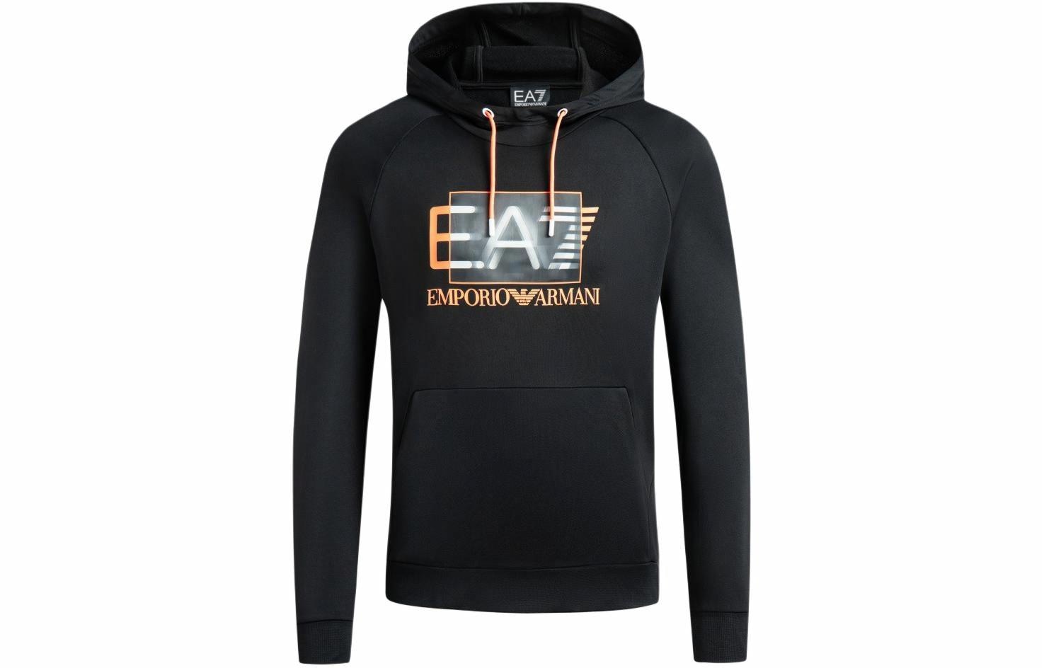 EMPORIO ARMANI/阿玛尼 Emporio Armani Hoodie Black