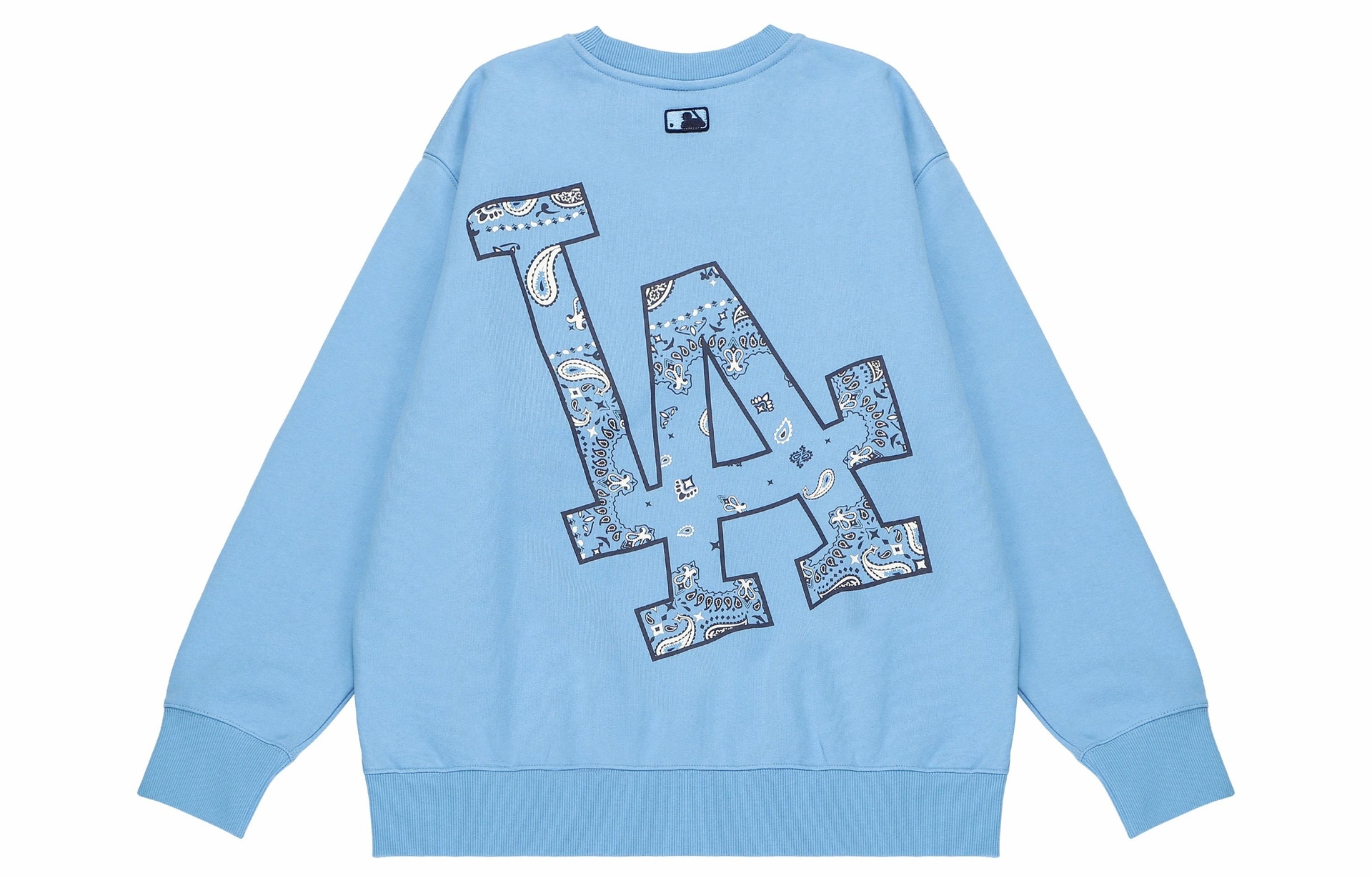 MLB Dodgers Paisley Crewneck Sweatshirt