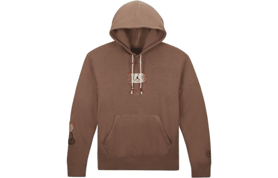 Jordan x Travis Scott Hoodie Brown