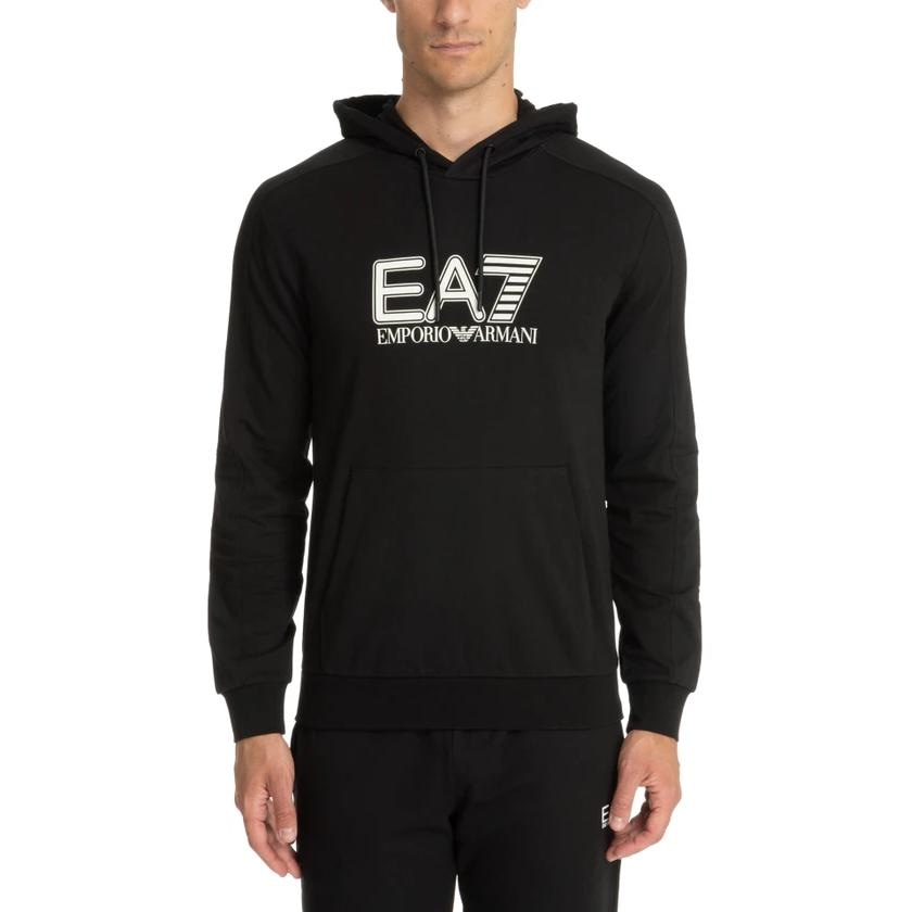EMPORIO ARMANI/阿玛尼 Emporio Armani Hoodie Black