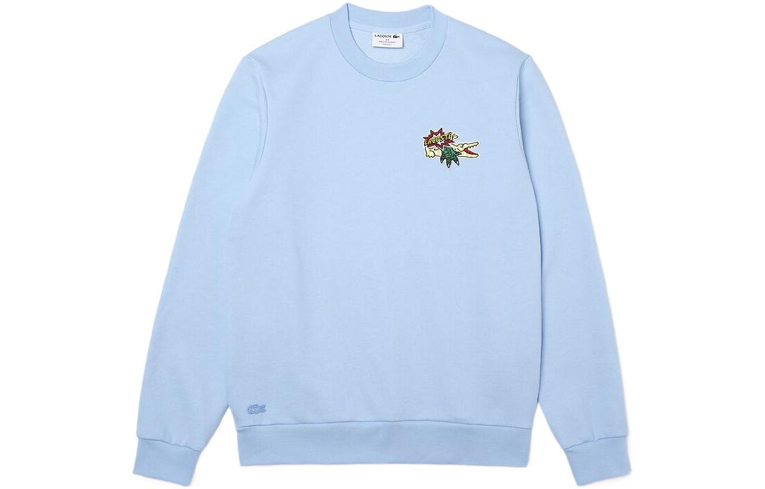 Lacoste FW22 Crewneck Sweatshirt Light Blue