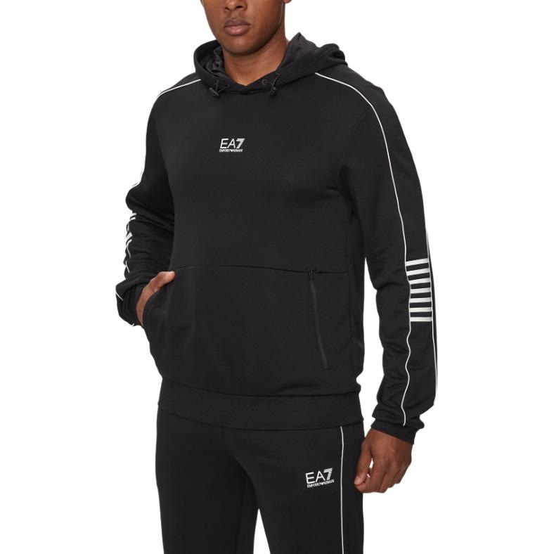 EMPORIO ARMANI/阿玛尼 Emporio Armani Hoodie Black