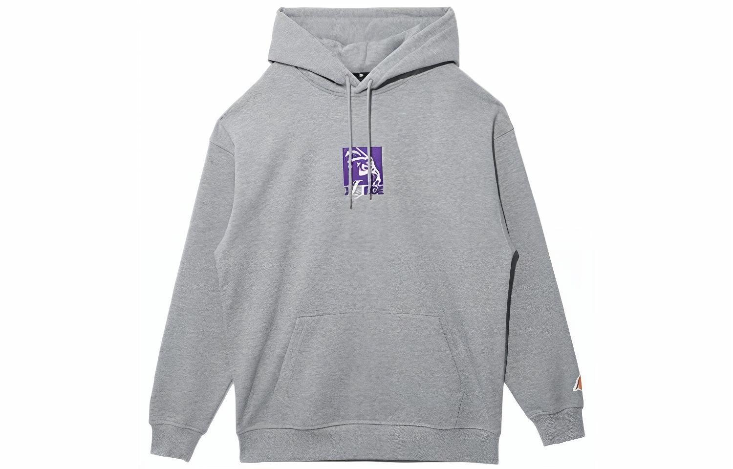 New Era x NBA x XLARGE Hoodie Grey