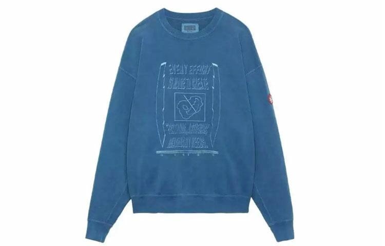 Cav Empt FW22 Washed Blue Sweatshirt