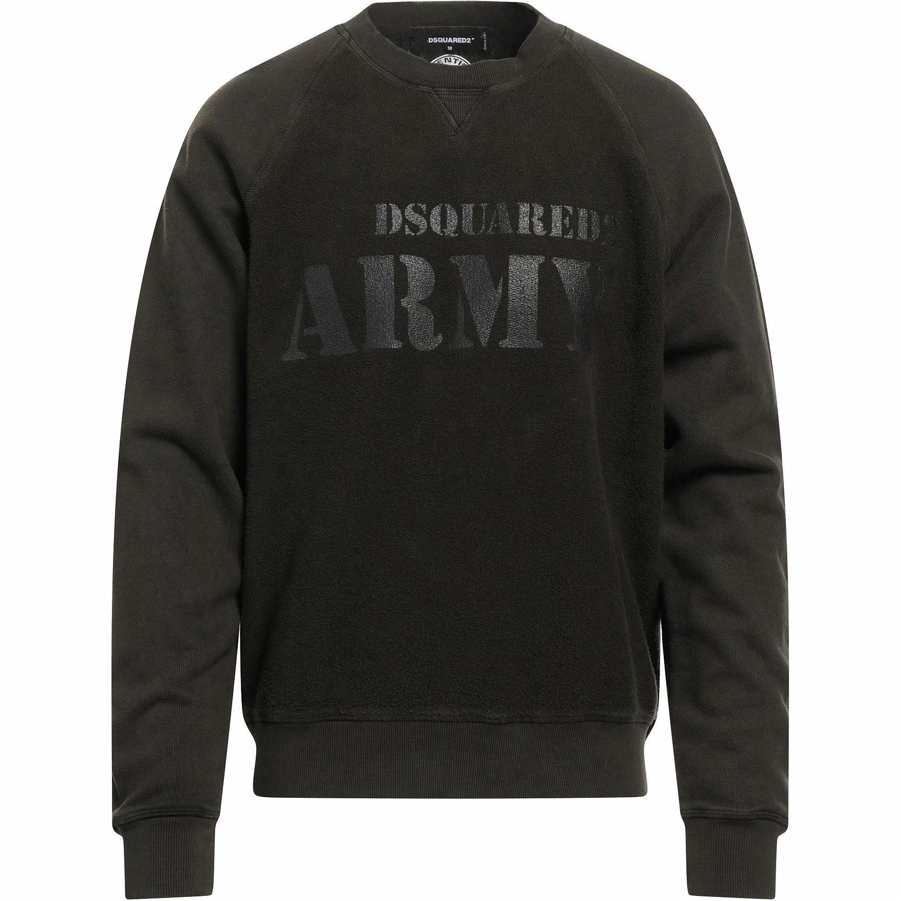 DSQUARED 2 DSQUARED2 Logo Crewneck Sweatshirt Black