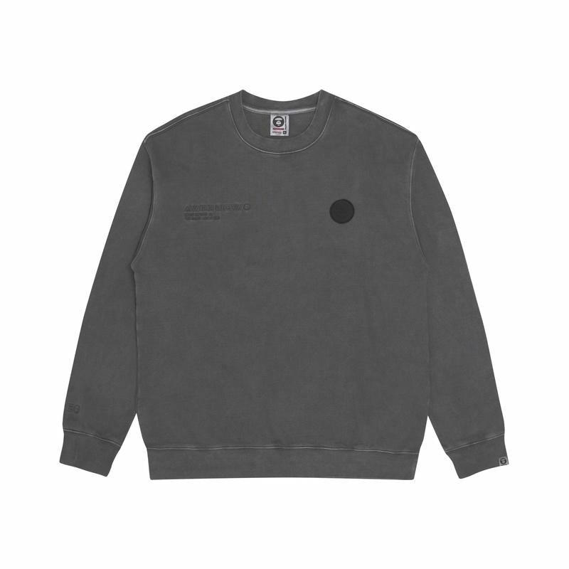 Aape FW22 Embroidered Crewneck Sweatshirt