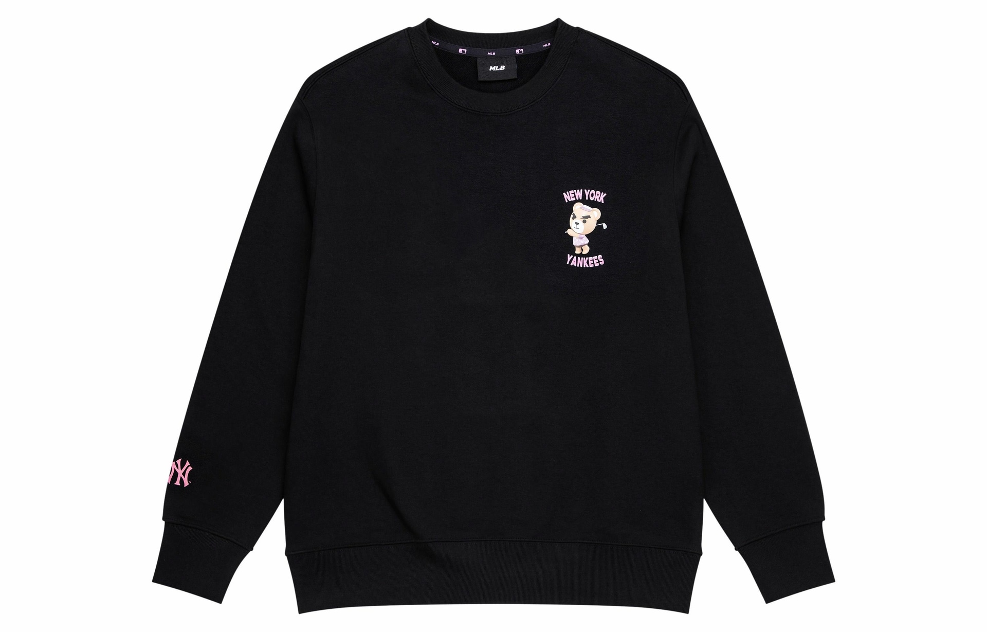 MLB 23FW Yankees Crewneck Sweatshirt Black