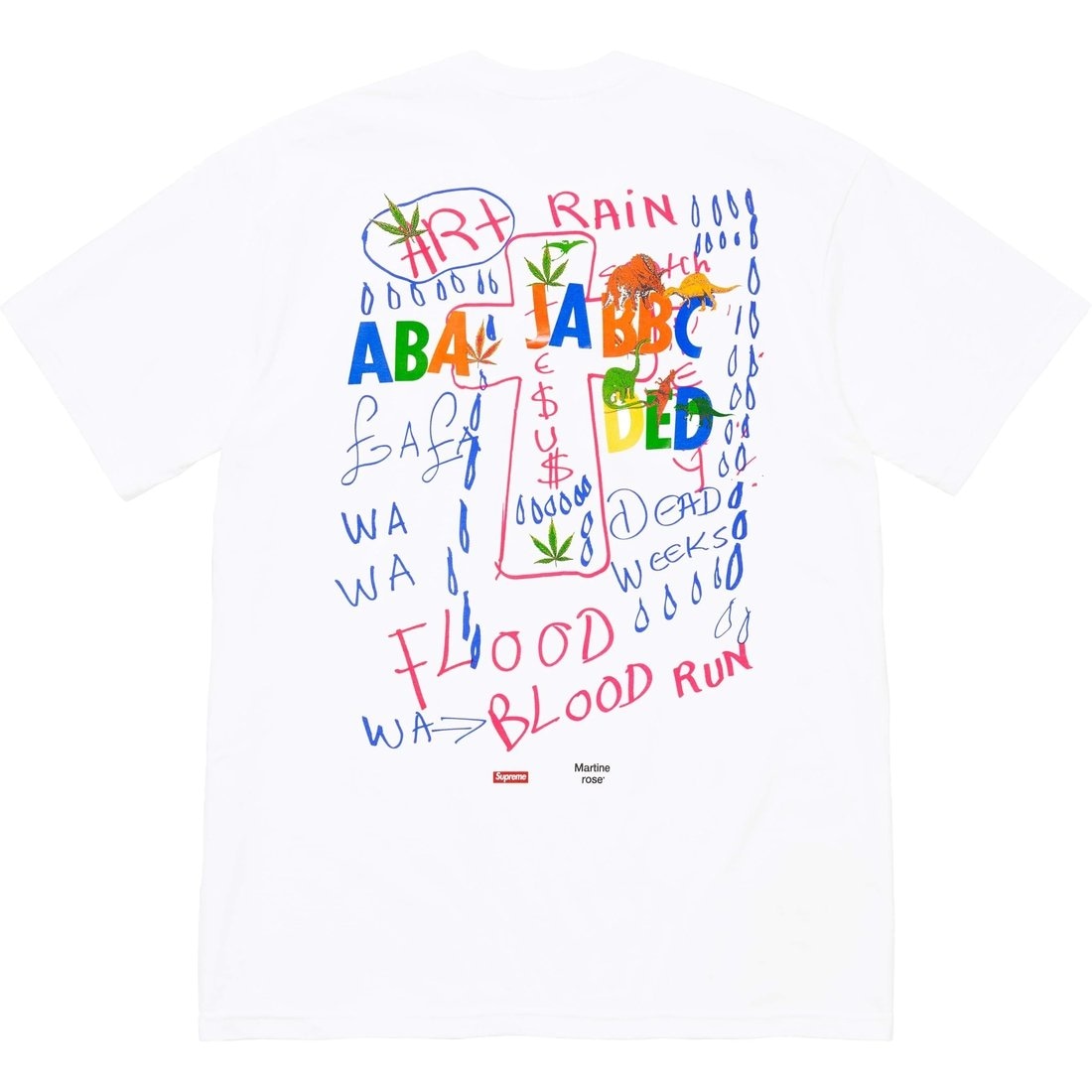 Supreme x Martine Rose Lee Scratch Perry Tee