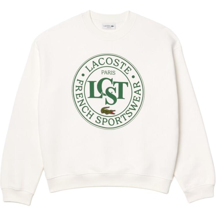 Lacoste Crewneck Sweatshirt White