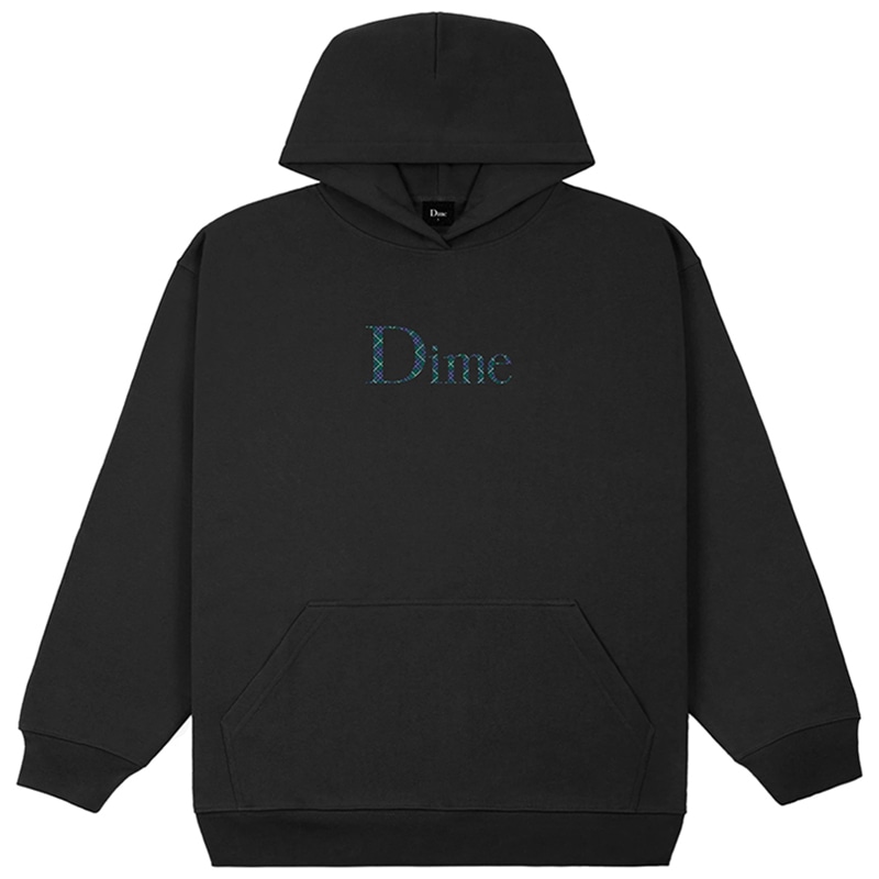 Dime MTL Plaid Logo Hoodie